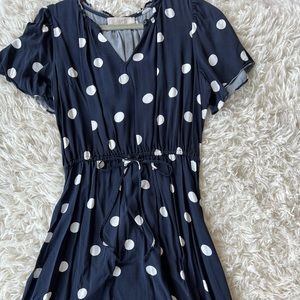 Loft Polka Dot Dress